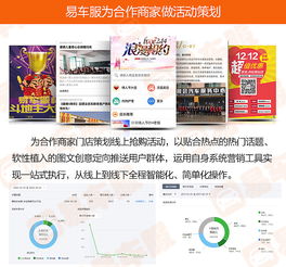 易车服SCRM管理系统管理软件会员卡微信商城开单收银淘宝主图详情图